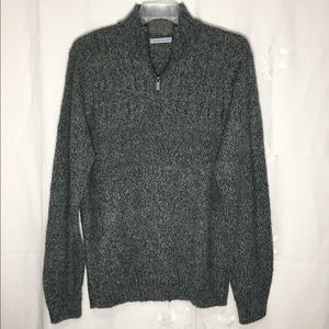 John Henry mens sweater comfort long sleeves